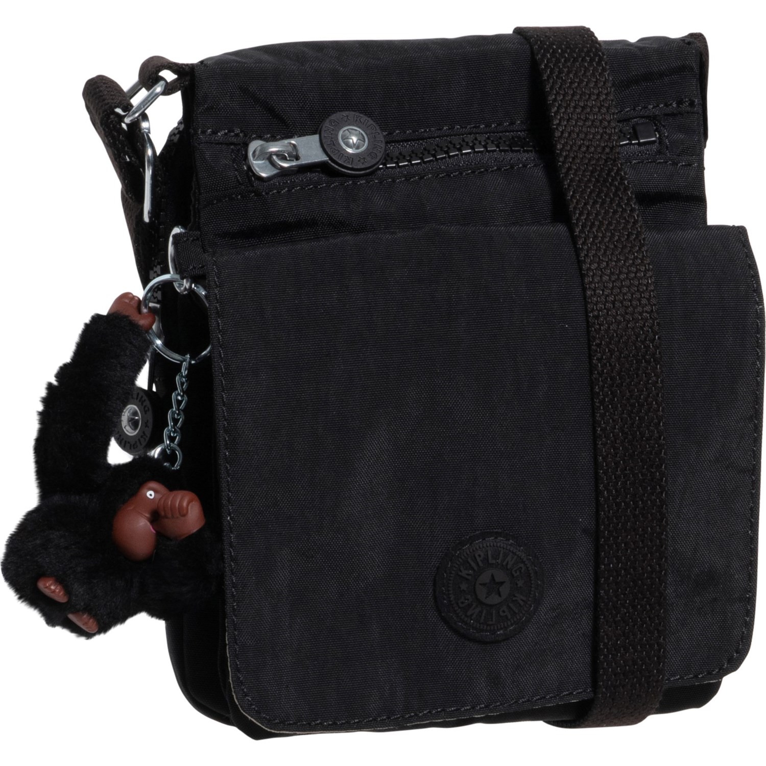 (取寄) キプリング ニュー エルドラド スモール クロスボディ バッグ Kipling New Eldorado Small Crossbody Bag Black Tonal 7,597円