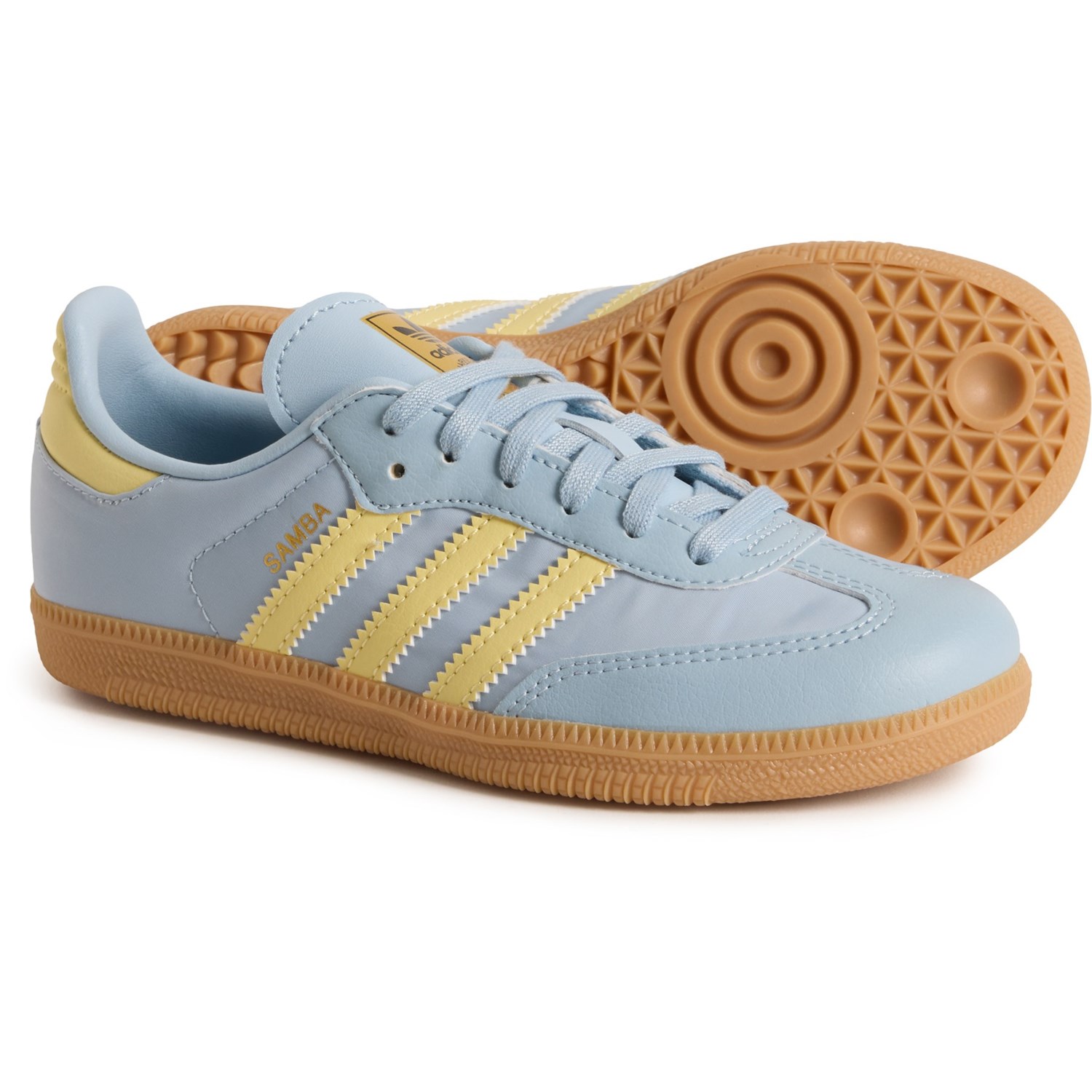 (取寄) アディダス ボーイズ アンド ガールズ サンバ OG シューズ adidas Boys and Girls Samba OG Shoes Wonder Blue