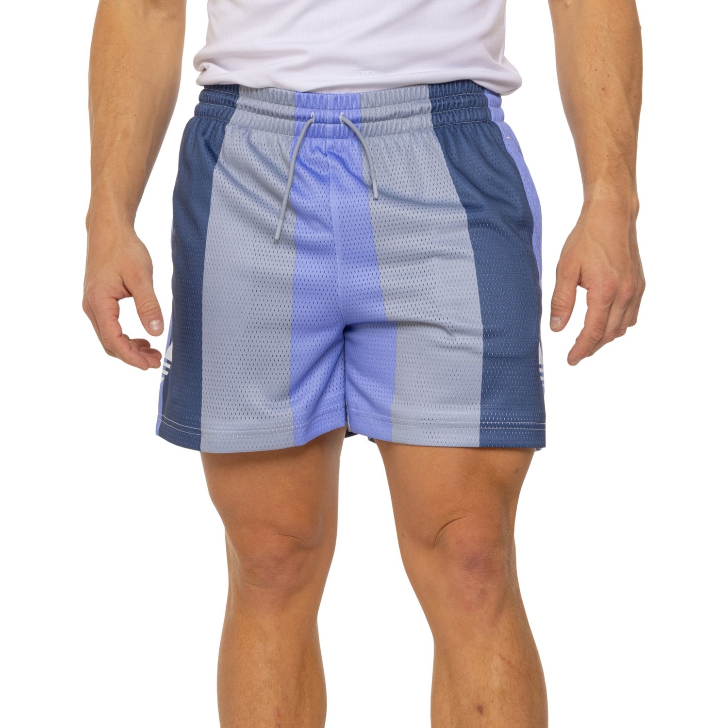 (取寄) アディダス AOP トレフォイル ショーツ adidas AOP Trefoil Shorts Halo Silver/Cloud White