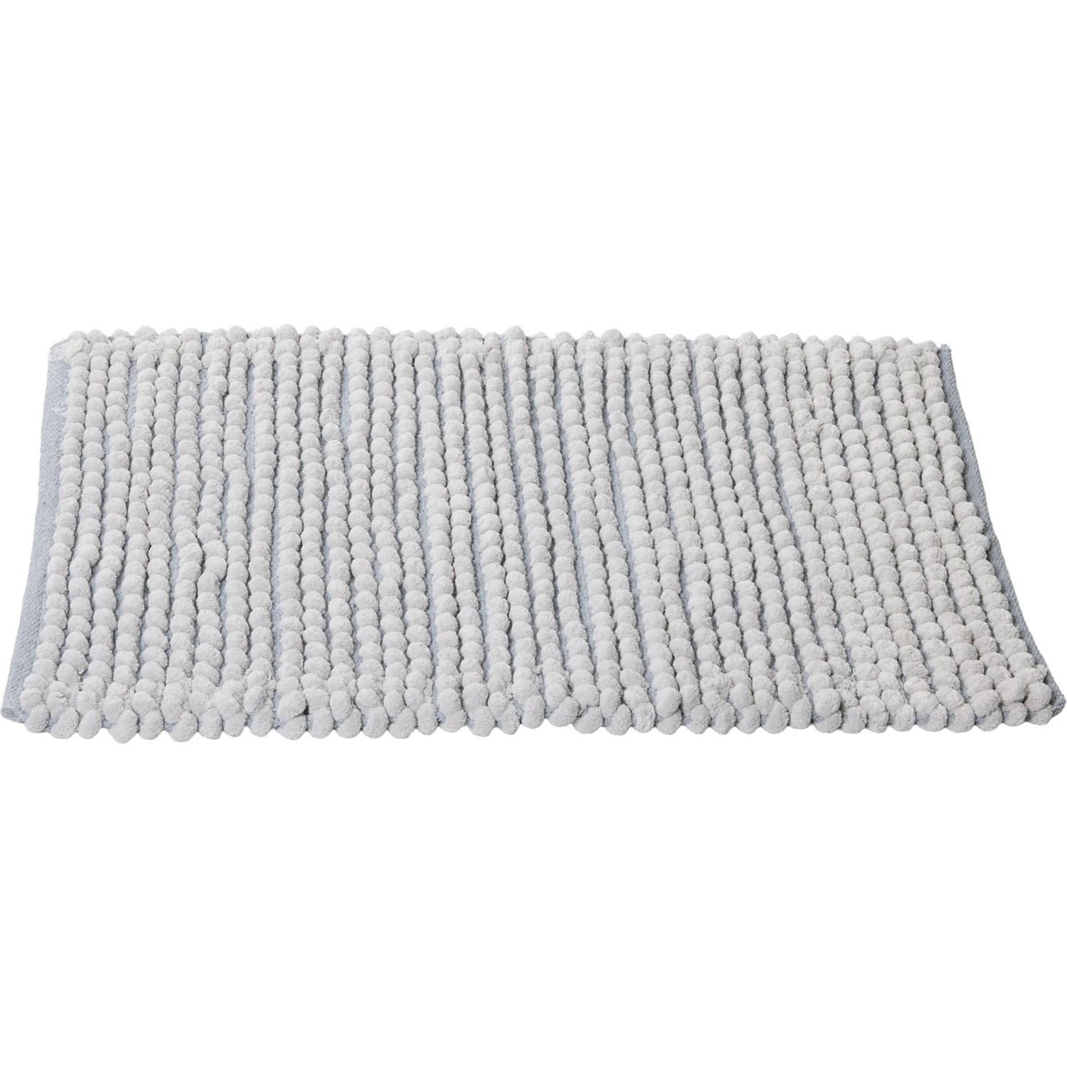 (取寄) ハンド タフテッド マシュマロ バス ラグ - グレイ CORK Hand Tufted Marshmallow Bath Rug - 21x34\
