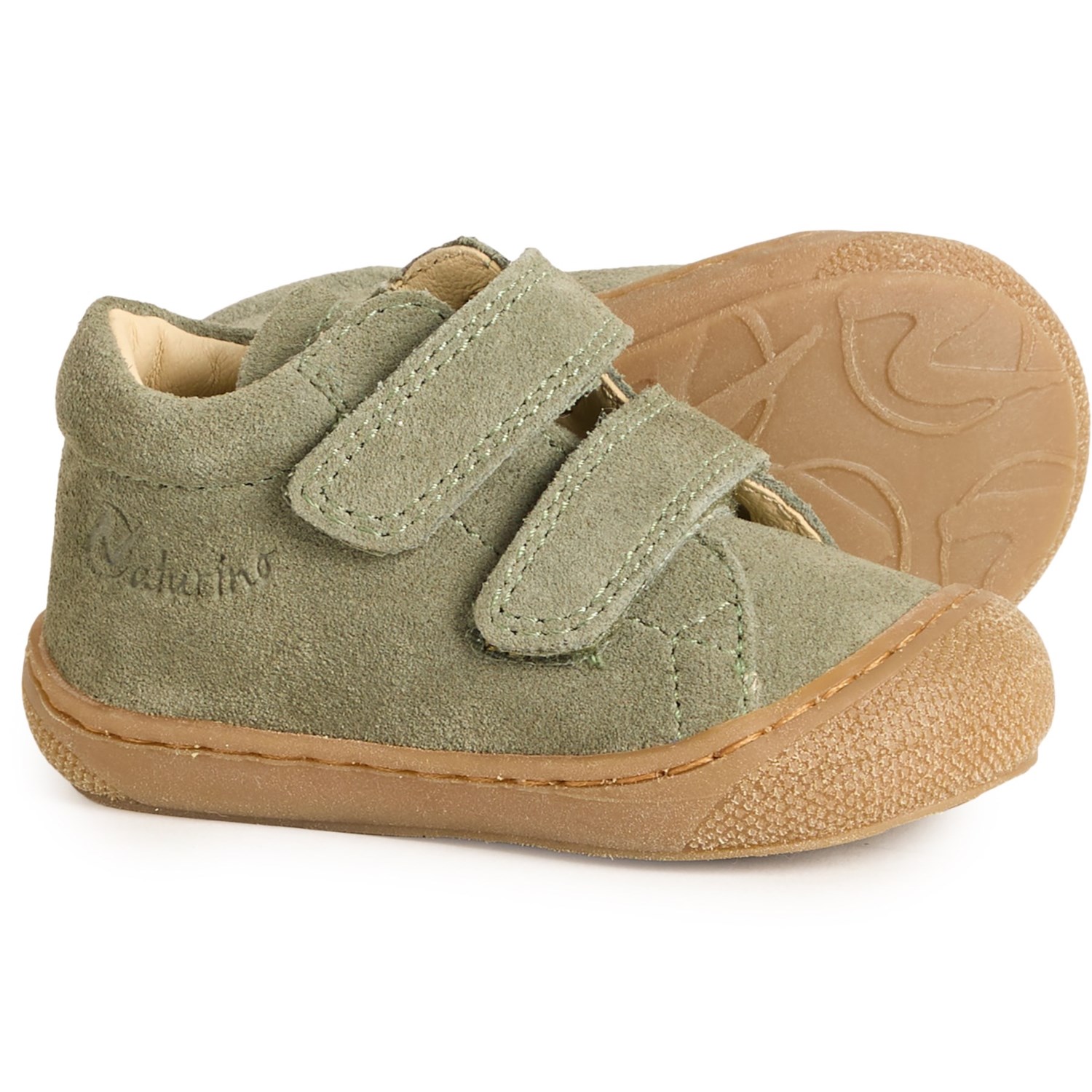 (取寄) ナチュリーノ リトル ボーイズ アンド ガールズ コクーン Vl シューズ - レザー Naturino Little Boys and Girls Cocoon VL Shoes - Leather Olive