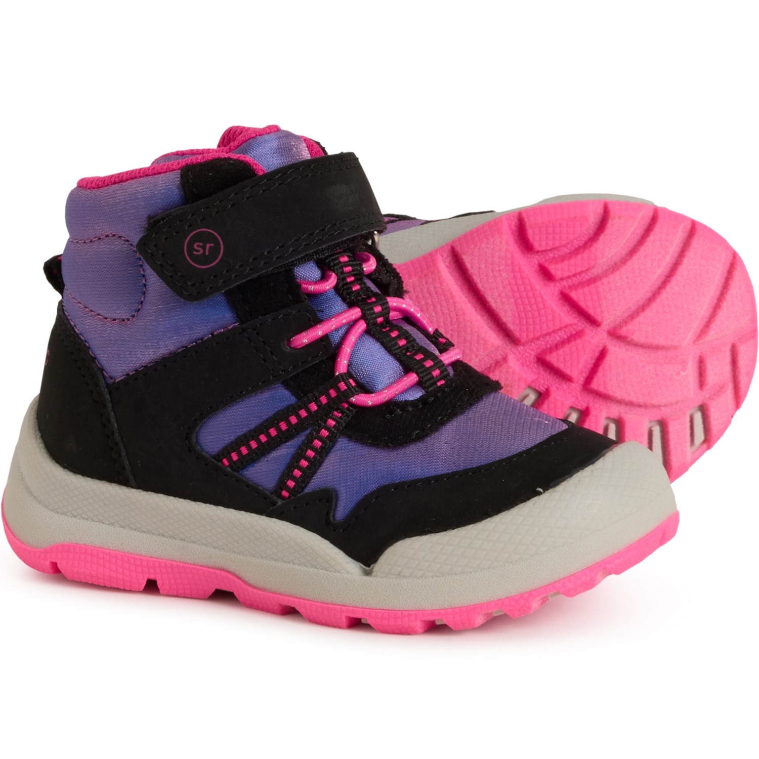 (取寄) ストライド ライト 360 リトル ボーイズ アンド ガールズ カマリ ブーツ Stride Rite 360 Little Boys and Girls Kamari Boots Purple
