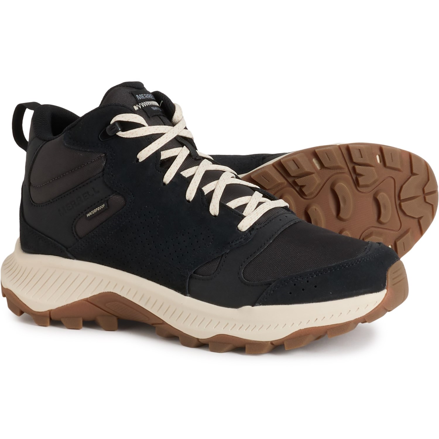 (取寄) メレル メンズ テンポ ソル ミッド ハイキング ブーツ Merrell men Tempo Sol Mid Hiking Boots (For Men) Coal