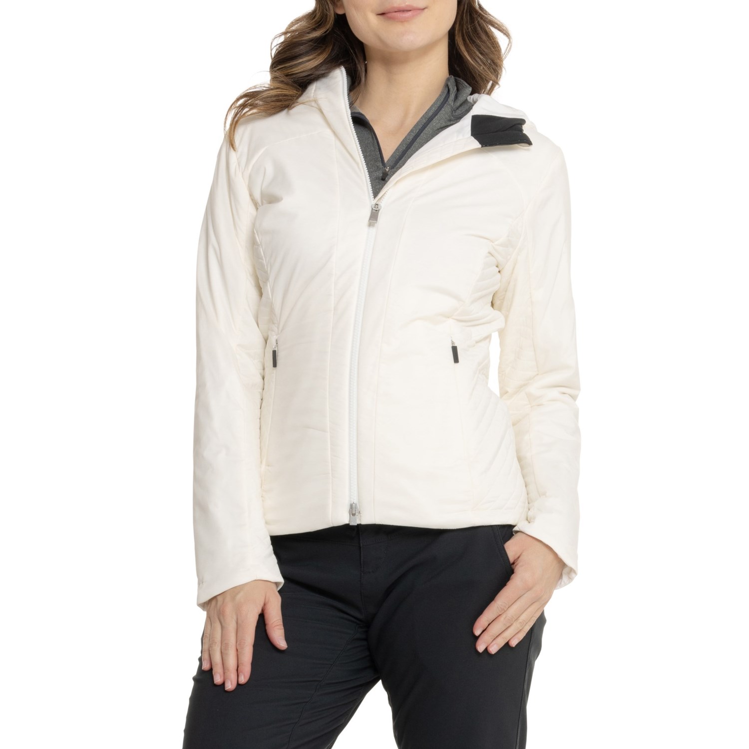 (取寄) チュース フーデット ジャケット - インサレーテッド KJUS Macuna Hooded Jacket - Insulated Cream