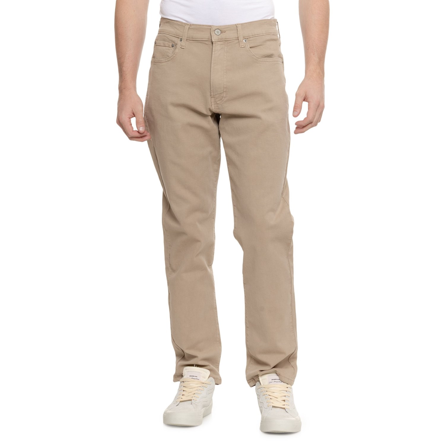 (取寄) ラッキーブランド 410 アスレチック キャンバス ジーンズ - ストレート レッグ Lucky Brand 410 Athletic Canvas Jeans - Straight Leg Goat