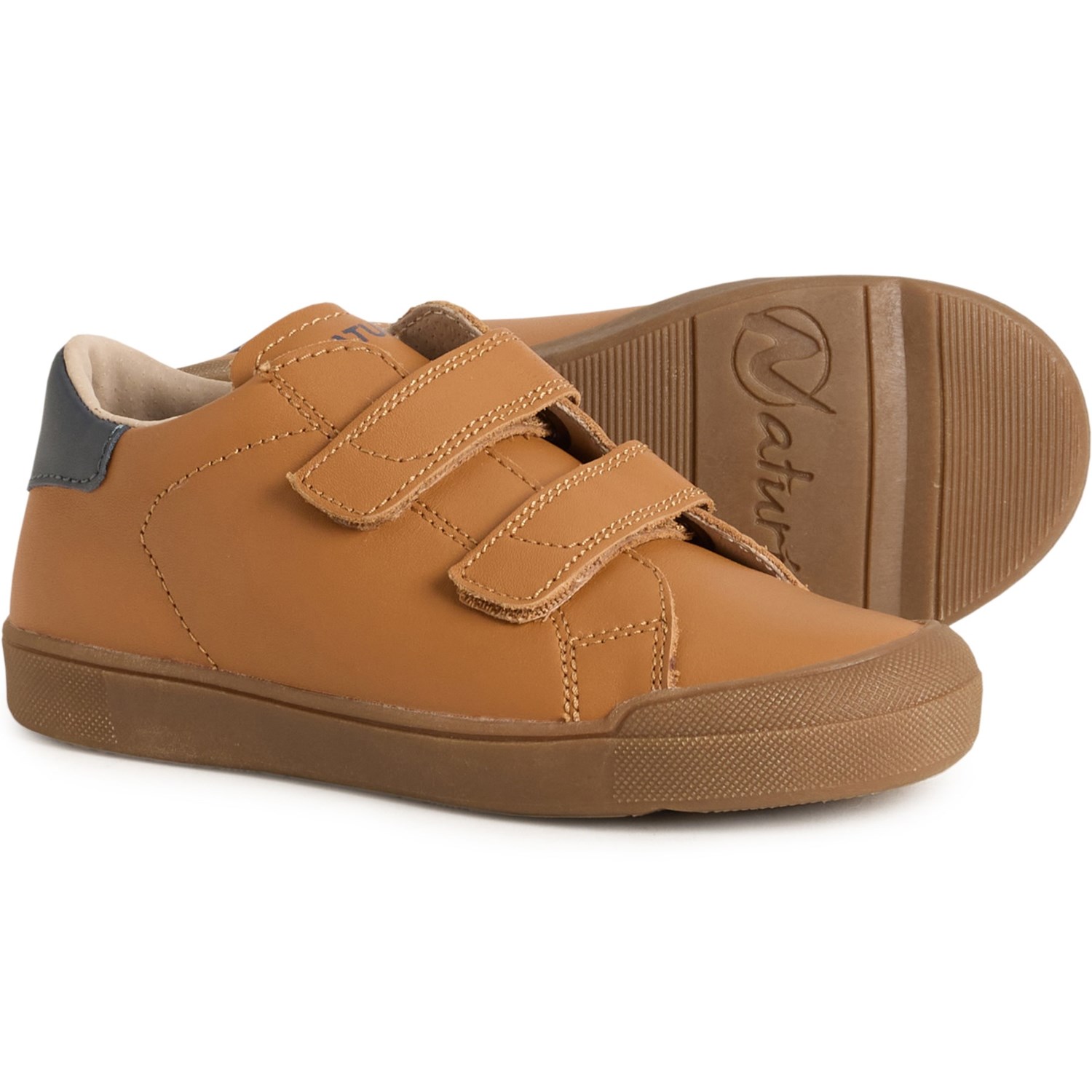 (取寄) ナチュリーノ ボーイズ アイントホーフェン スニーカー - レザー Naturino Boys Eindhoven Sneakers - Leather Calf Cuoio