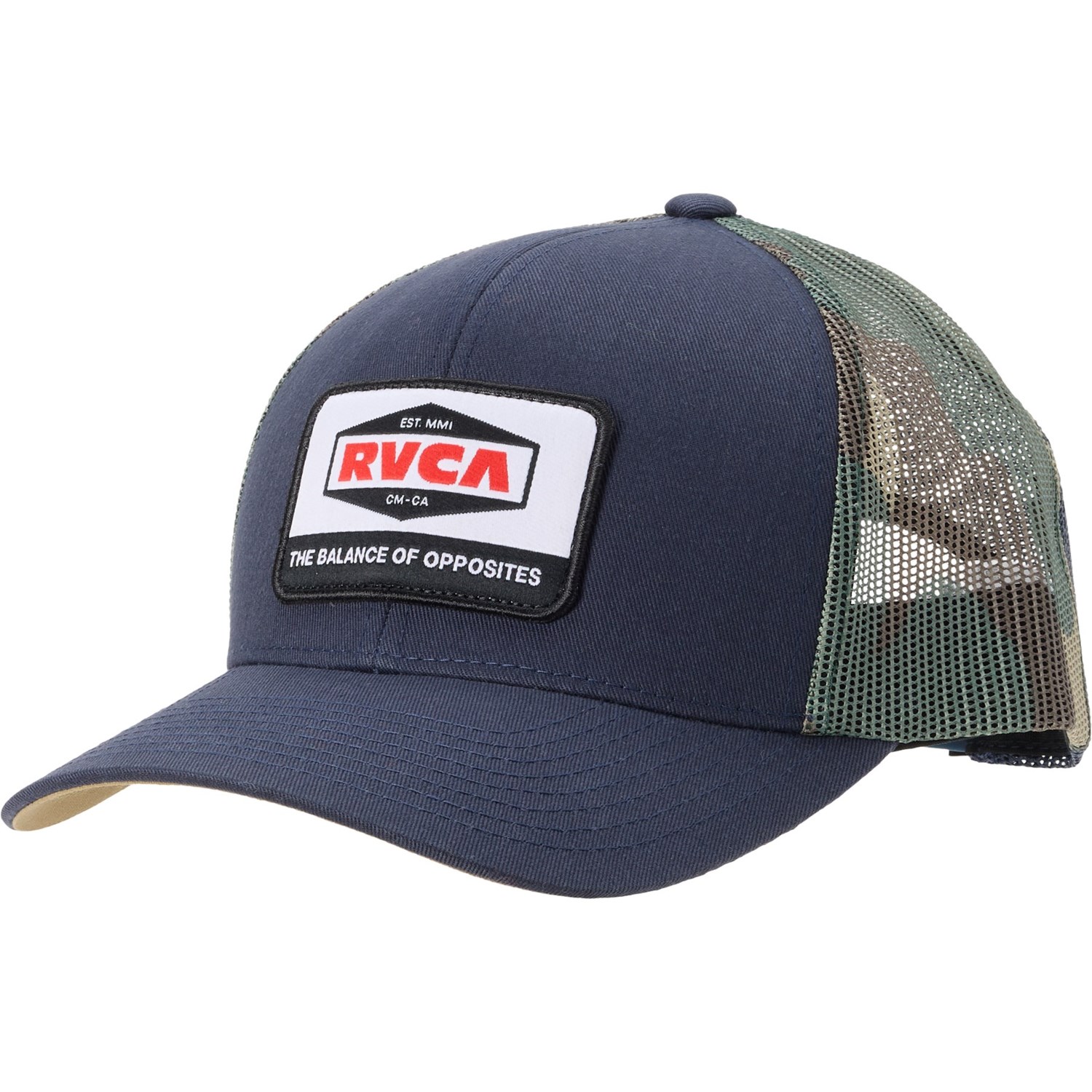 (取寄) ルーカ ペン スクリプト コーデット スナップ バック トラッカー ハット RVCA Pen Script Corded Snap Back Trucker Hat Balsam Green