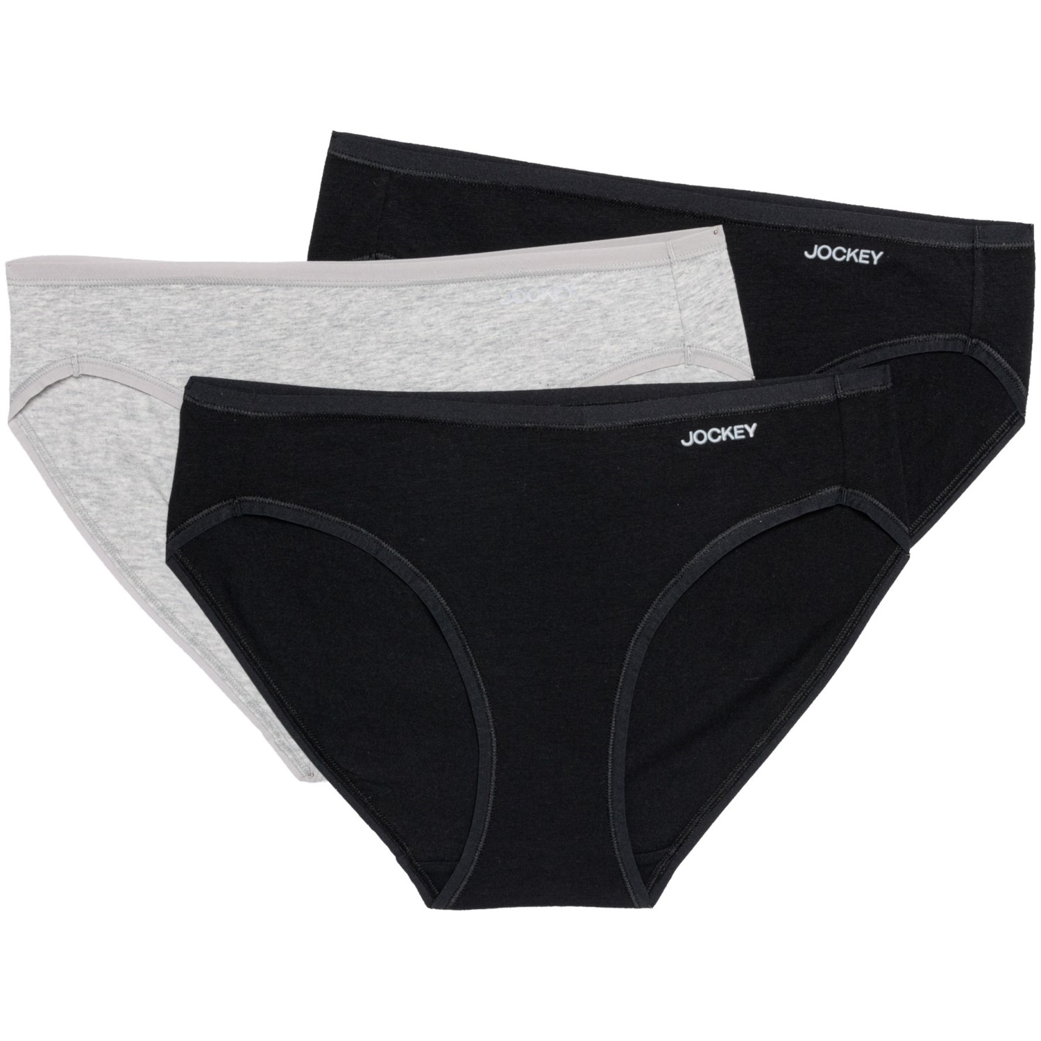 【楽天市場】(取寄) ジョッキー オーガニック コットン パンティ 3パック, ビキニ ブリーフ Jockey Organic Cotton Panties 3Pack