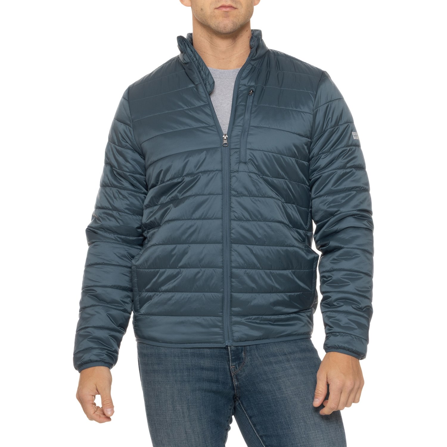(取寄) エディーバウアー メンズ エディ バウアー ベイウッド パッカブル パファー ジャケット - インサレーテッド Eddie Bauer men Baywood Packable Puffer Jacket - Insulated Blue Fusion