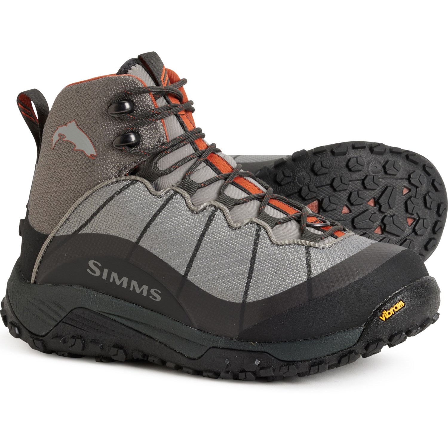 (取寄) シムス レディース シムズ フライウェイト ウェーディング ブーツ - ビブラム ソール Simms women Flyweight Wading Boots - Vibram Sole (For Women) Cinder