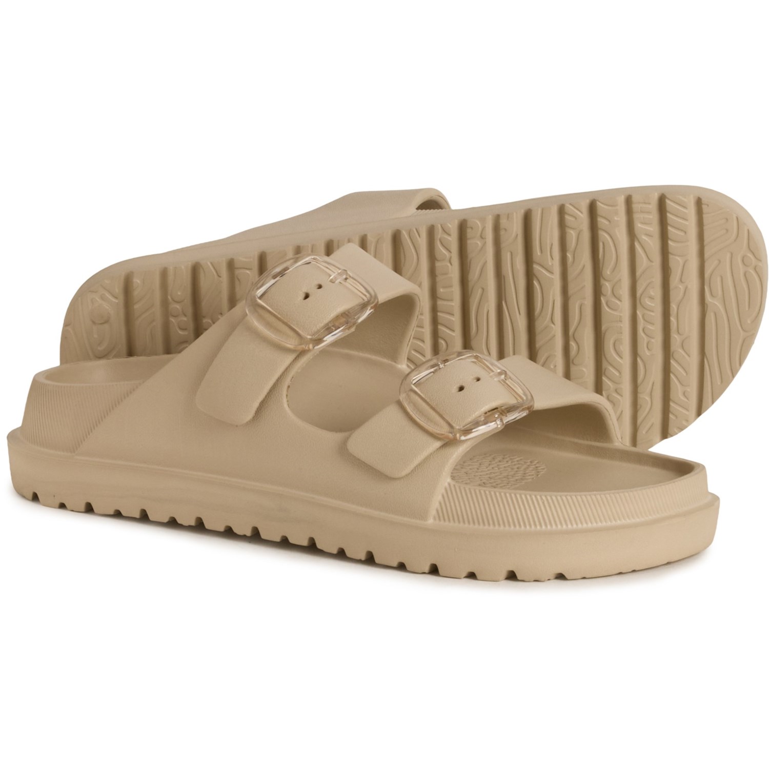 (取寄) ビラボン レディース ビラボング ヘリオス バックル スライド サンダル Billabong women Helios Two-Banded Buckle Slide Sandals (For Women) Coyote｜ジェットラグ店