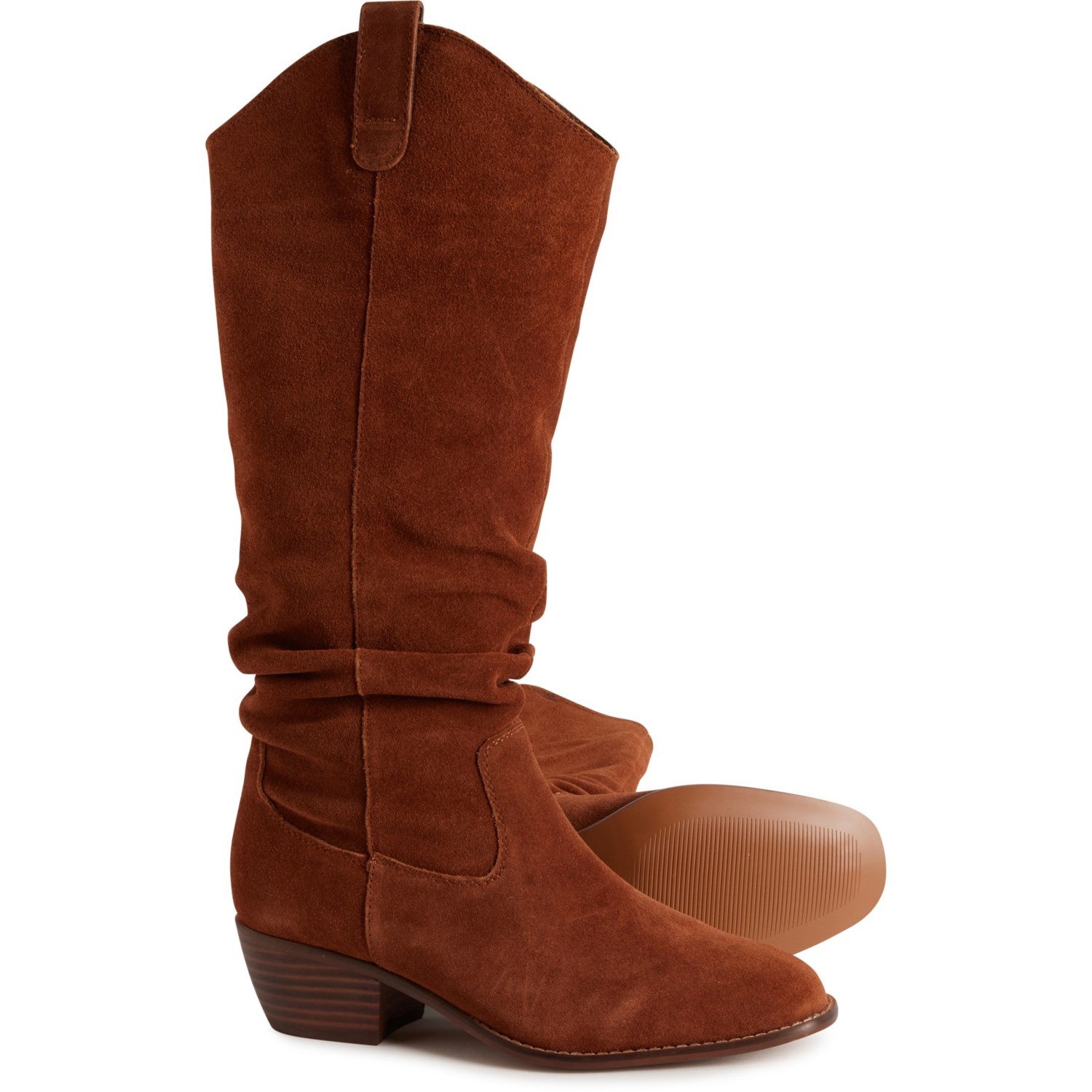 (取寄) ミア レディース ミア スロウチ ニー-ハイ ブーツ - スエード MIA women Lue Slouchy Knee-High Boots - Suede (For Women) Cognac