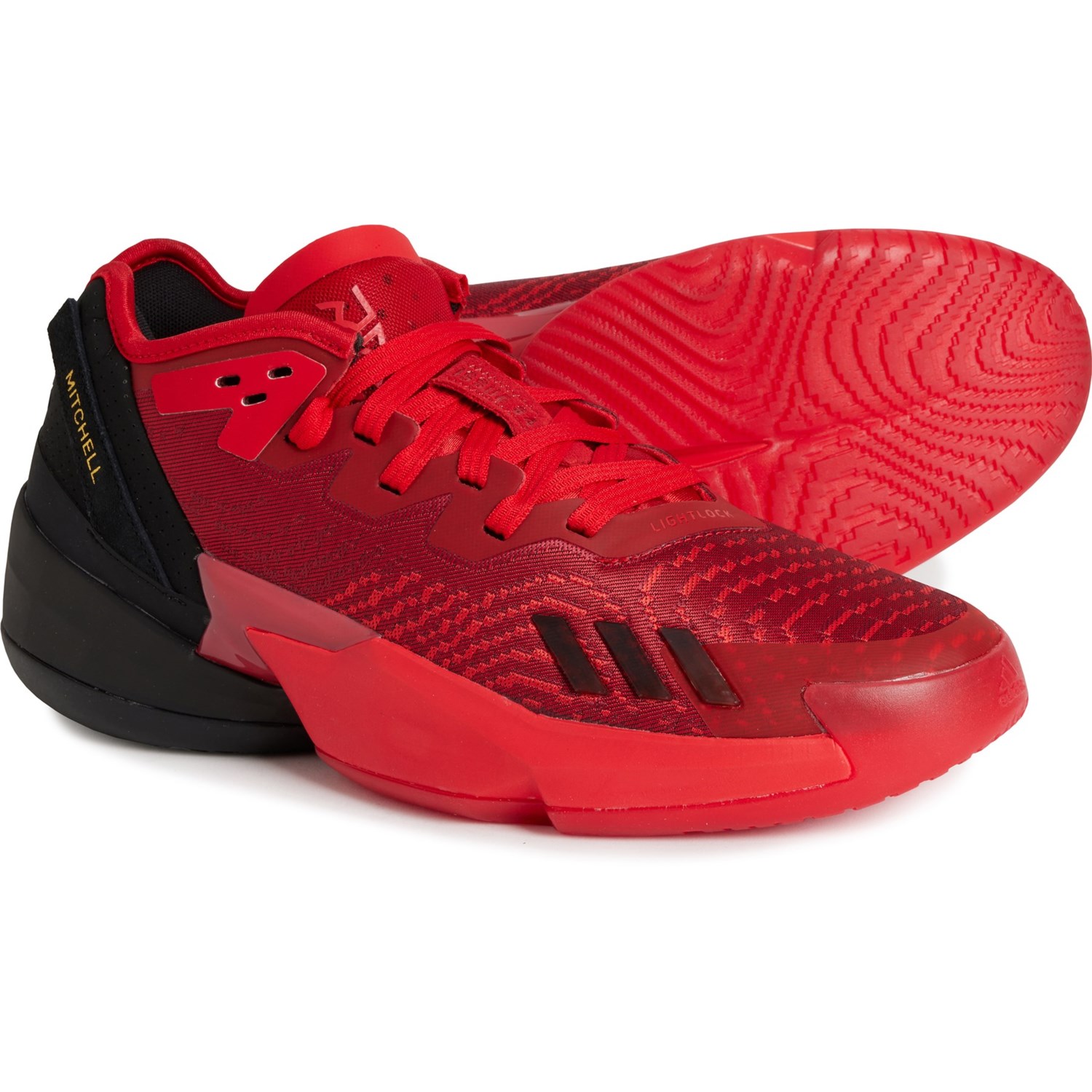 (取寄) アディダス メンズ アディダス ドン イシュー 4 ロウ バスケットボール シューズ adidas men D.O.N. Issue 4 Low Basketball Shoes (For Men) Vivid Red|ジェットラグ店