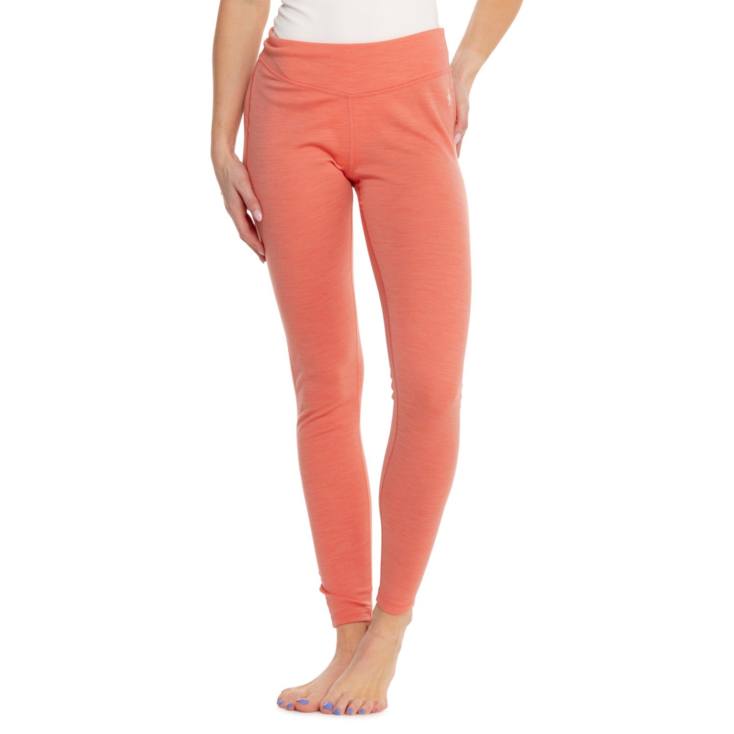 (取寄) スマートウール レディース スマートウール クラシック サーマル ベース レイヤー パンツ - メリノ ウール SmartWool women Classic Thermal Base Layer Pants - Merino Wool Sunset Coral Heather