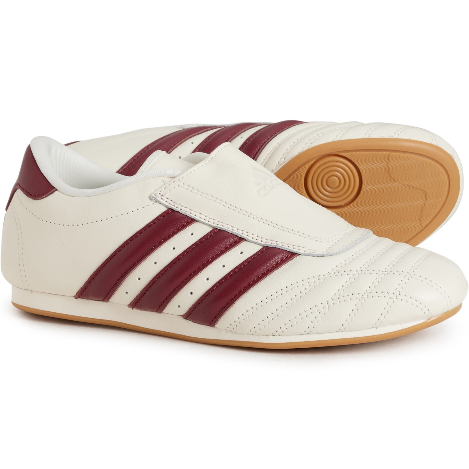 (取寄) アディダス レディース アディダス オリジナルス シューズ - レザー, スリッポン adidas women Taekwondo Originals Shoes - Leather, Slip-Ons (For Women) Off White