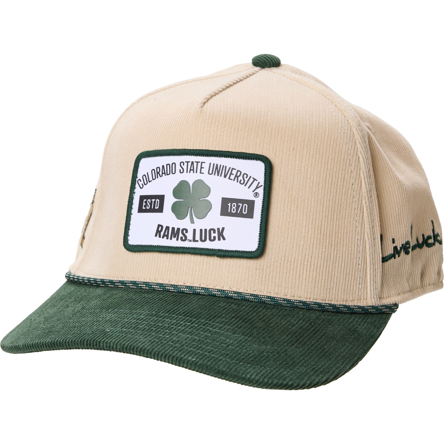 (取寄) ブラッククローバー メンズ ブラック クローバー コロラド ステート レガシー ベースボール キャップ Black Clover men Colorado State Legacy Baseball Cap Creme/Green