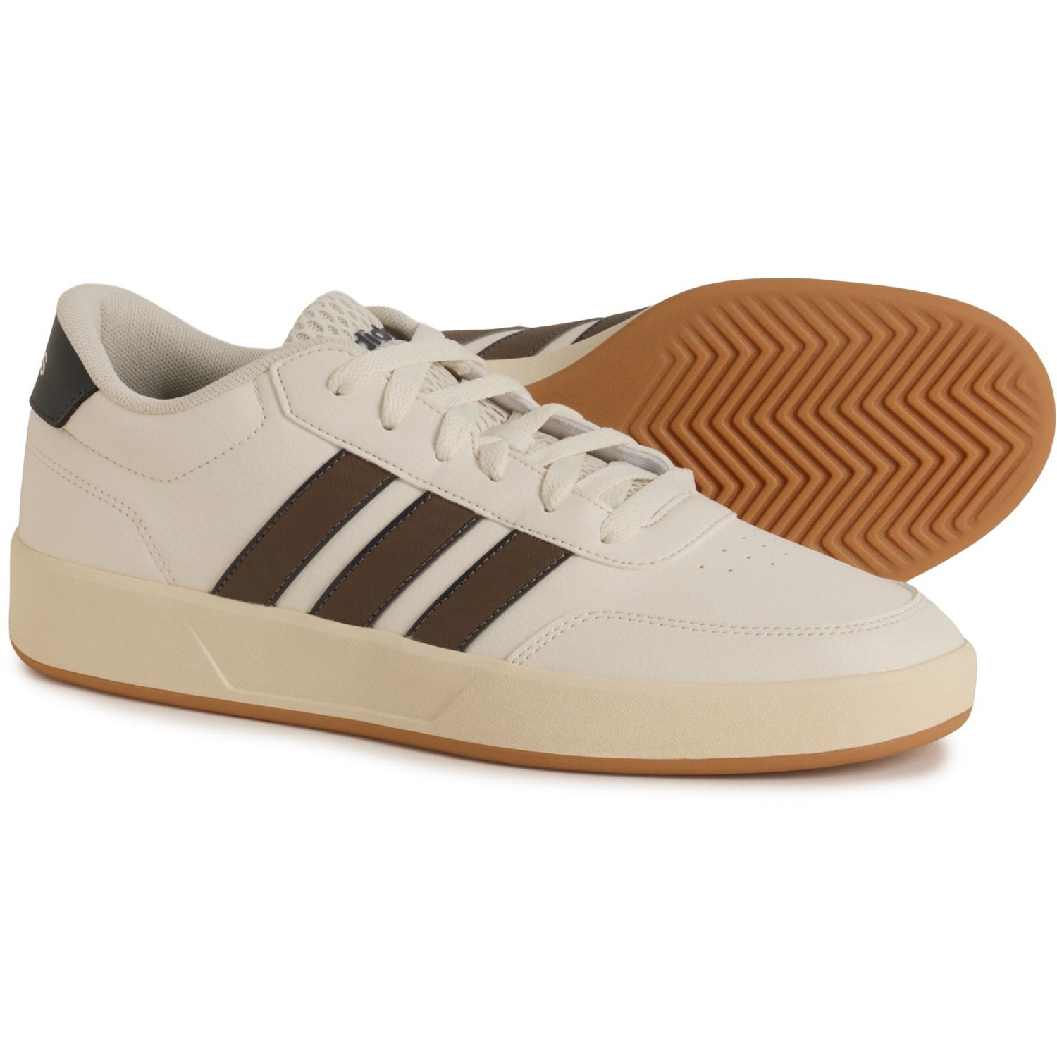 (取寄) アディダス メンズ アディダス ブレークネット 3.0 スニーカー adidas men Breaknet 3.0 Sneakers (For Men) White Brown