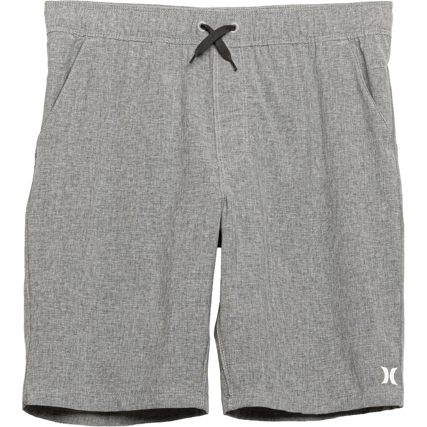 (取寄) ハーレー キッズ ハーレー ビッグ ボーイズ ウーブン ハイブリット ショーツ Hurley kids Big Boys Woven Hybrid Shorts Black