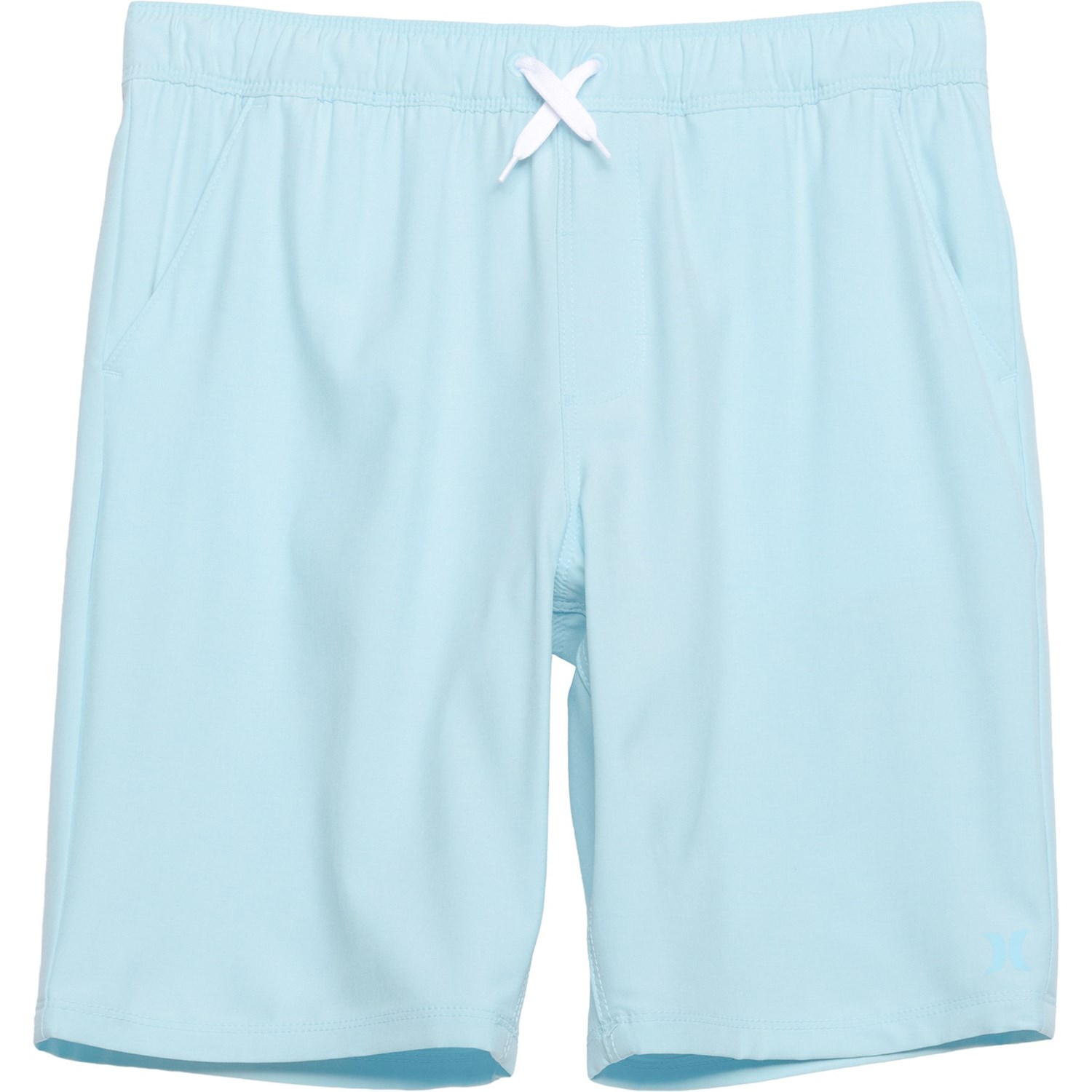 (取寄) ハーレー キッズ ハーレー ビッグ ボーイズ ウーブン ハイブリット ショーツ Hurley kids Big Boys Woven Hybrid Shorts Blue Ice