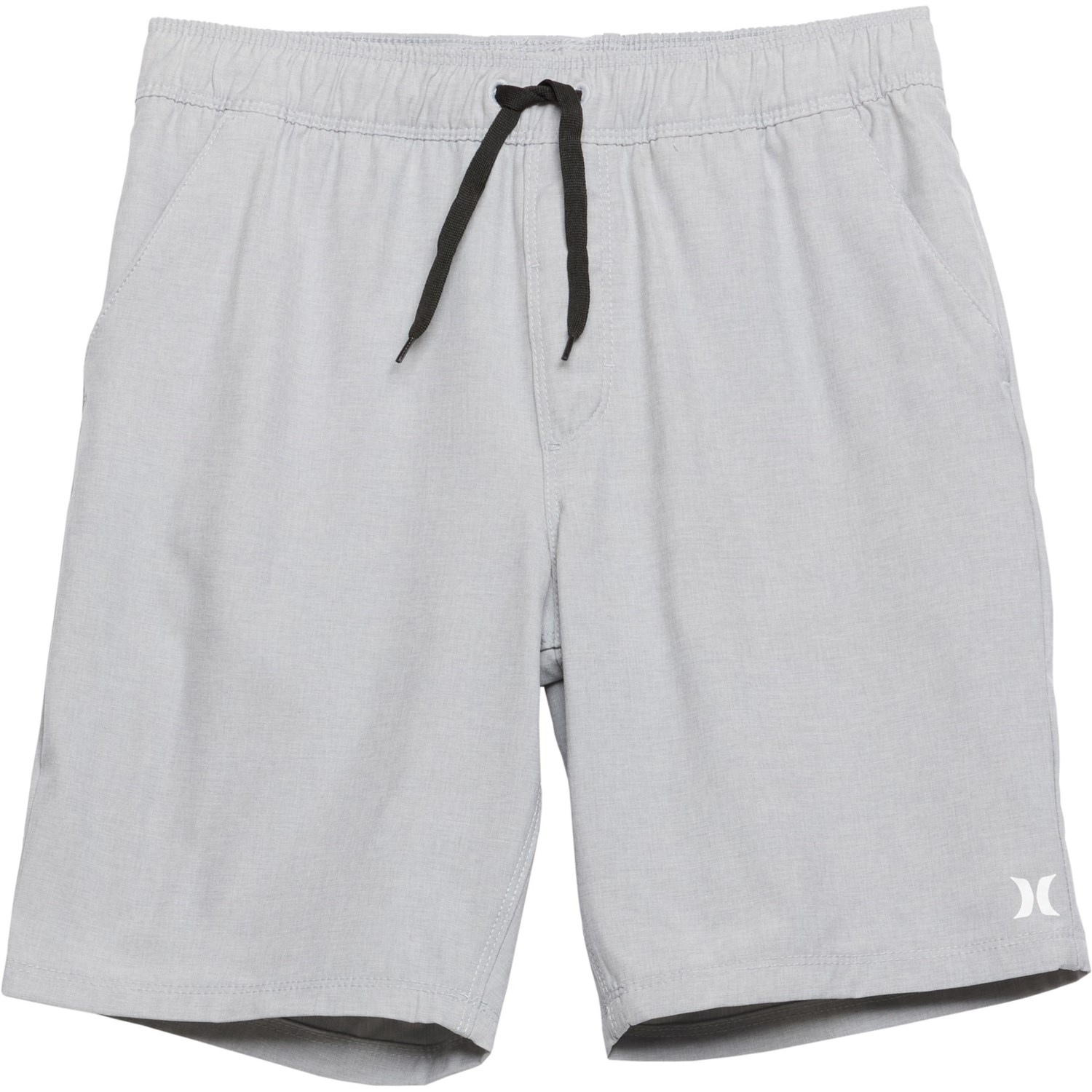 (取寄) ハーレー キッズ ハーレー ビッグ ボーイズ ウーブン ハイブリット ショーツ Hurley kids Big Boys Woven Hybrid Shorts Wolf Gray