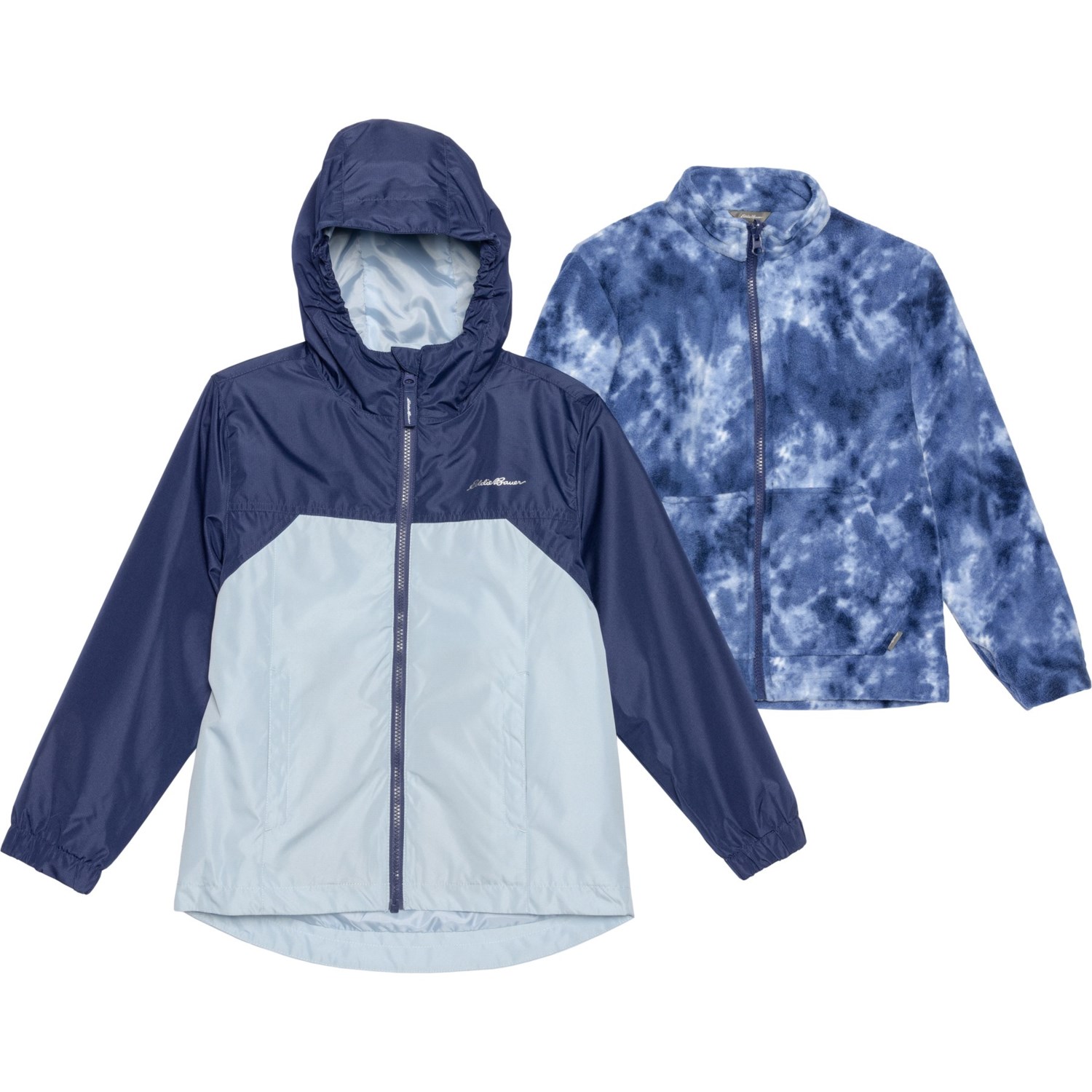 (取寄) エディーバウアー キッズ エディ バウアー ビッグ ボーイズ ローン ピーク スリーインワン ジャケット Eddie Bauer kids Big Boys Lone Peak 3-in-1 Jacket Dream Blue