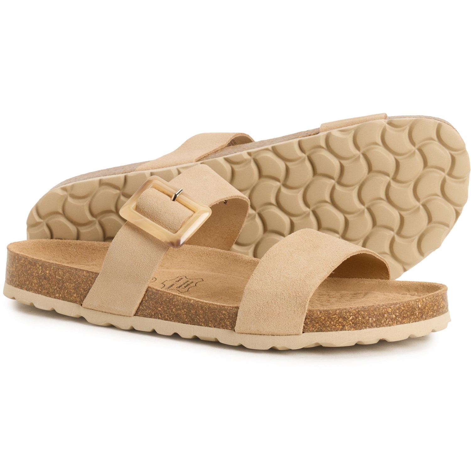 (取寄) バイオステップ レディース メイド イン スペイン ダブル バンド サンダル - スエード BioStep women Made in Spain Double Band Sandals - Suede (For Women) Arena138x -Sand｜ジェットラグ店