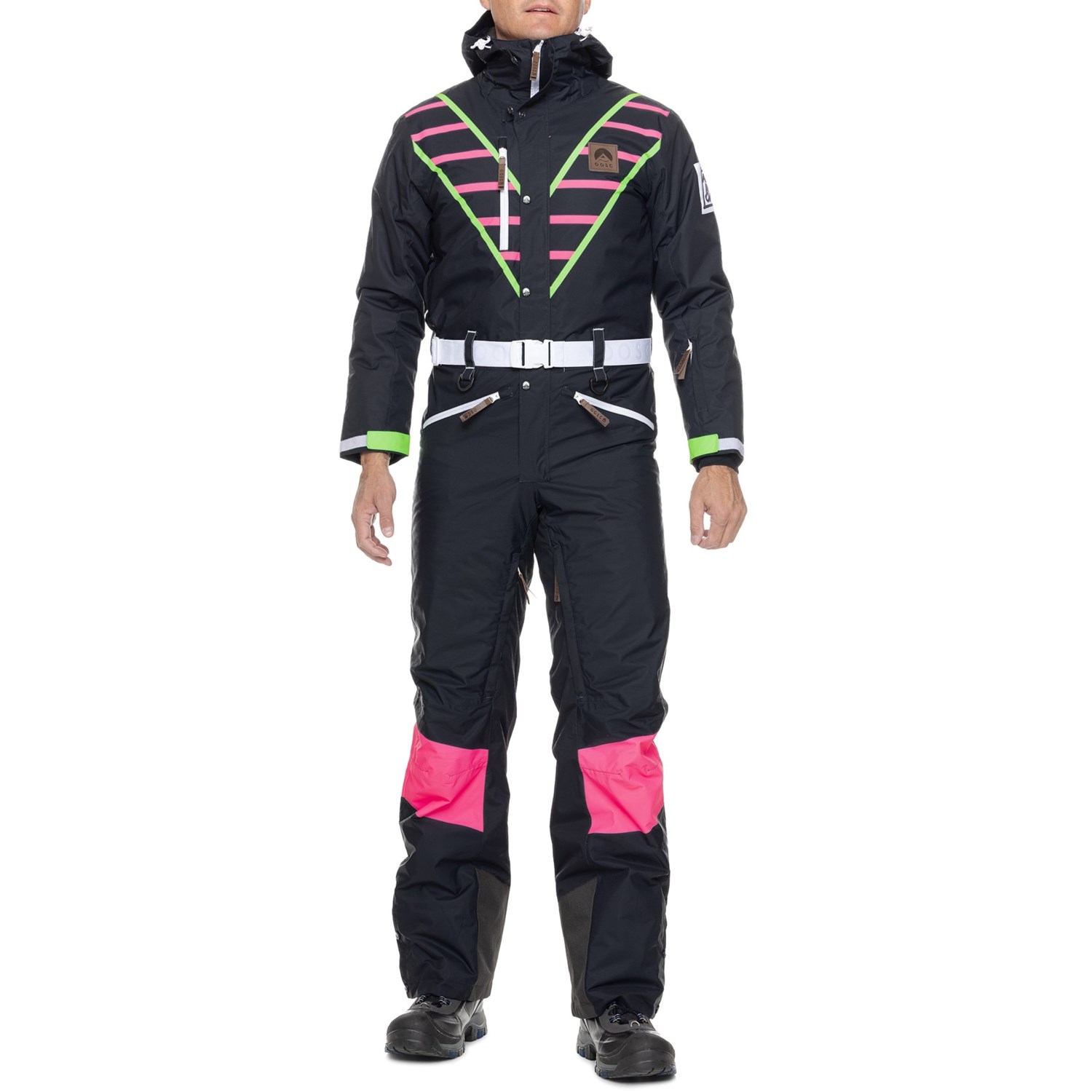 (取寄) レディース スキー スーツ - ウォータープルーフ, インサレーテッド OOSC women Ski Suit - Waterproof, Insulated Peoples Prince Black｜ジェットラグ店
