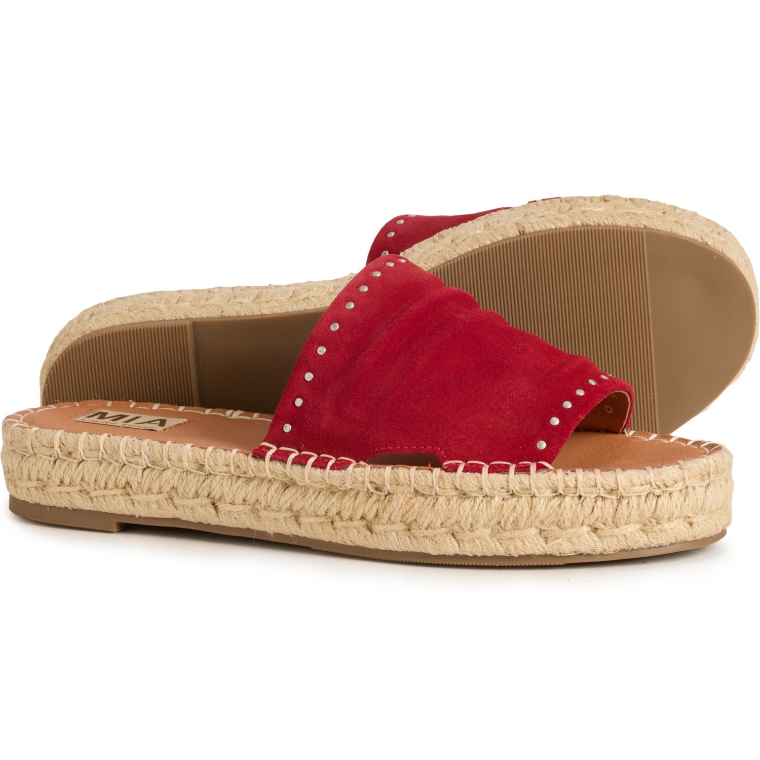 (取寄) ミア レディース ミア サンダル - スエード MIA women Dahya Sandals - Suede (For Women) Red