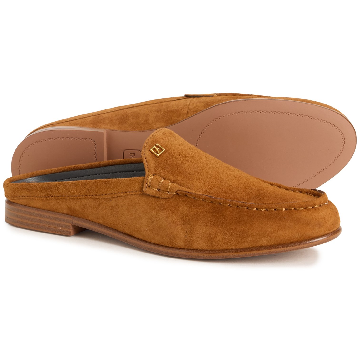 (取寄) フランコ サルト レディース フランコ サルト メイビス ミュール シューズ - スエード Franco Sarto women Mavis Mule Shoes - Suede (For Women) Brown|ジェットラグ店