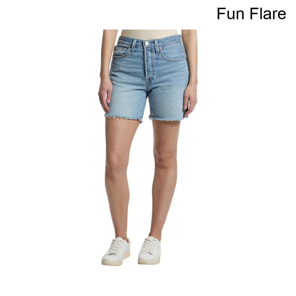 (取寄) リーバイス 501ミッドサイショーツライトウェイト levi's premium 501 Mid Thigh Shorts Light-Weight｜ジェットラグ店