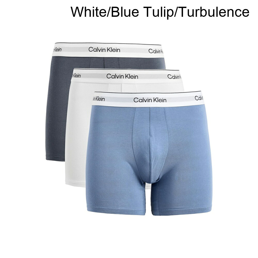 (取寄) カルバン・クライン アイコンコットンストレッチ3パックボクサーブリーフ calvin klein underwear Icon Cotton Stretch 3-Pack Boxer Brief｜ジェットラグ店
