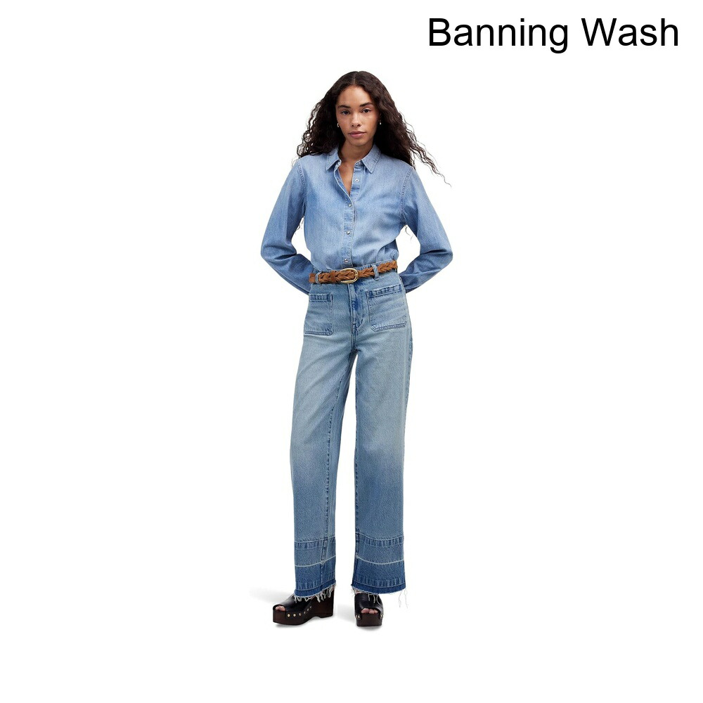 (取寄) メイドウェル ミディアムパッチポケットエメットインバニング madewell Medium Patch Pocket Emmett In Banning｜ジェットラグ店