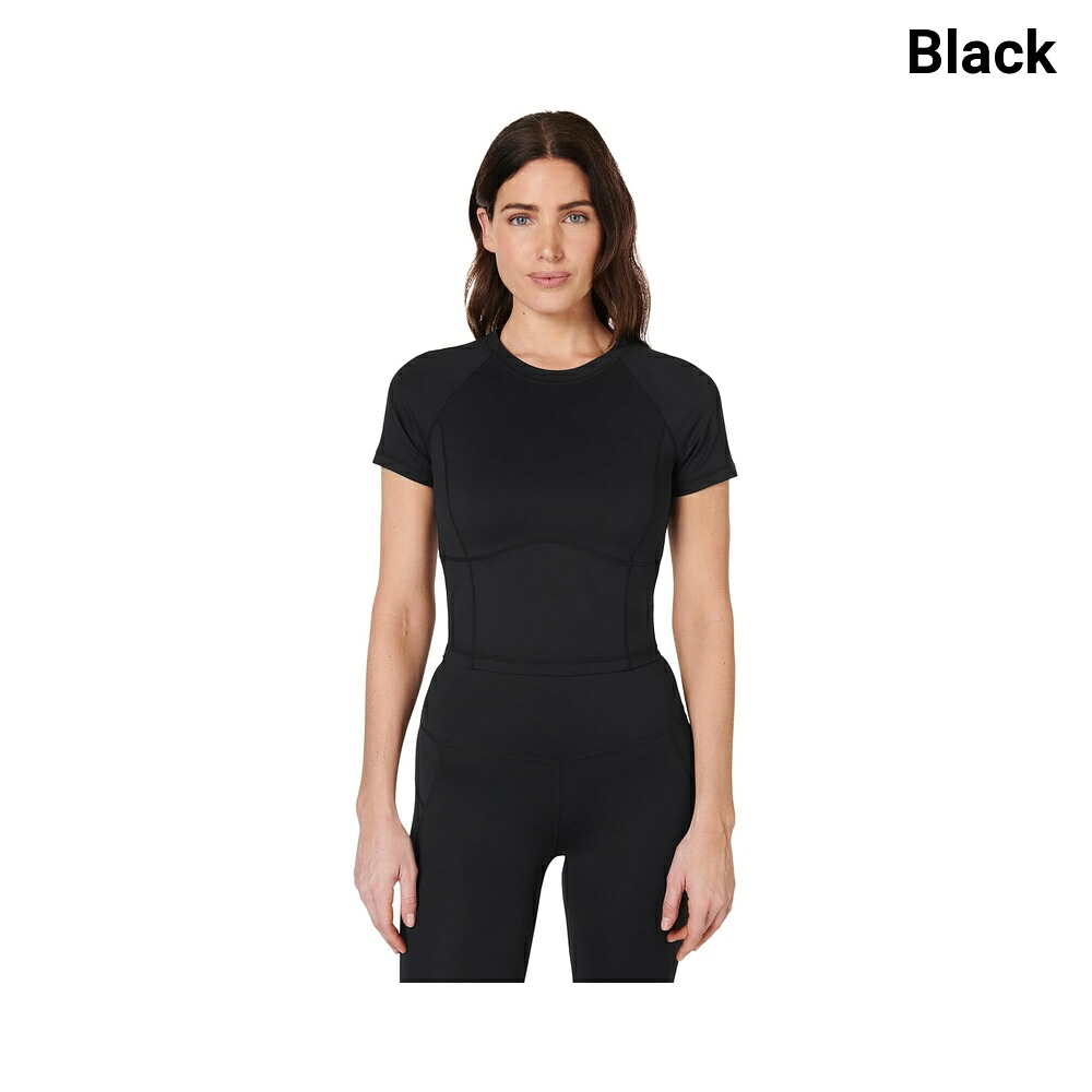 (取寄) スウェッティ・ベティ オールデイクロップドTシャツ sweaty betty All Day Cropped T-shirt｜ジェットラグ店