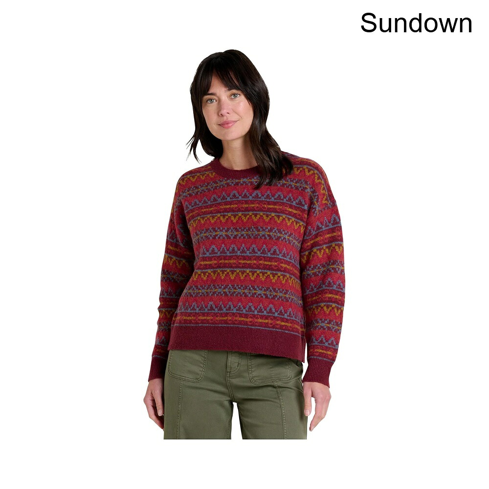 (取寄) トードアンドコー ワサッチクルースウェーター toad&co Wasatch Crew Sweater｜ジェットラグ店