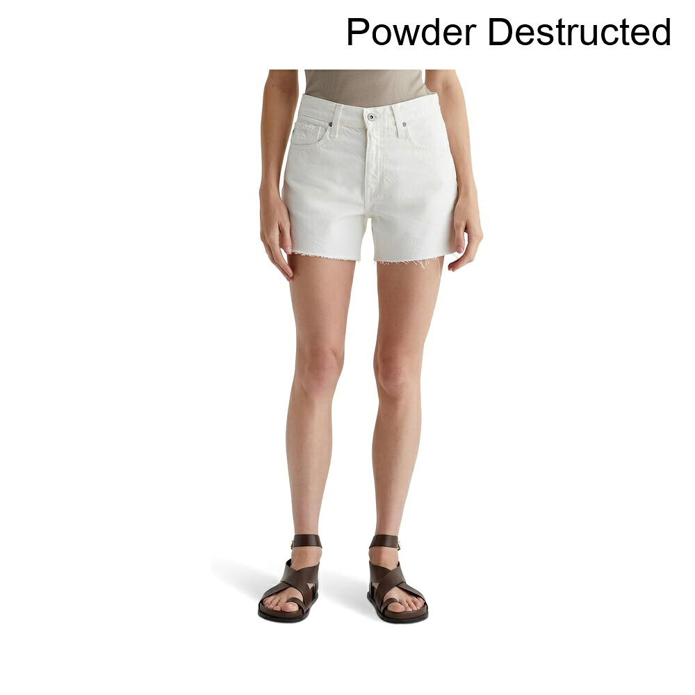 (取寄) エージー・ジーンズ ハレハイライズリラックスショーツ ag jeans Halle High-Rise Relaxed Shorts｜ジェットラグ店