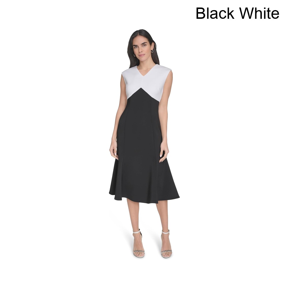 (取寄) カルバン・クライン スキューバカラーブロックAライン calvin klein Scuba Color Block A-Line｜ジェットラグ店