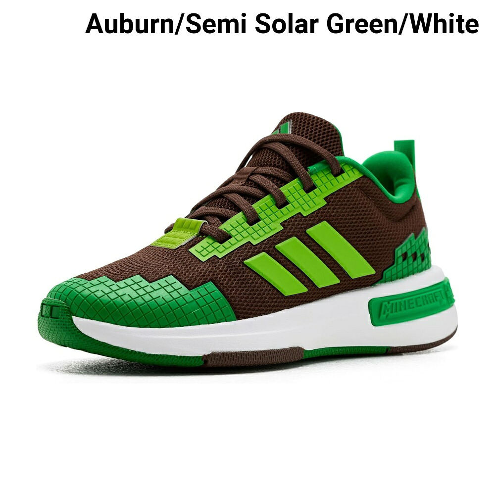 (取寄) アディダス xマインクラフトプロシューズ（ビッグキッズ） adidas x Minecraft Pro Shoes (Big Kid)｜ジェットラグ店