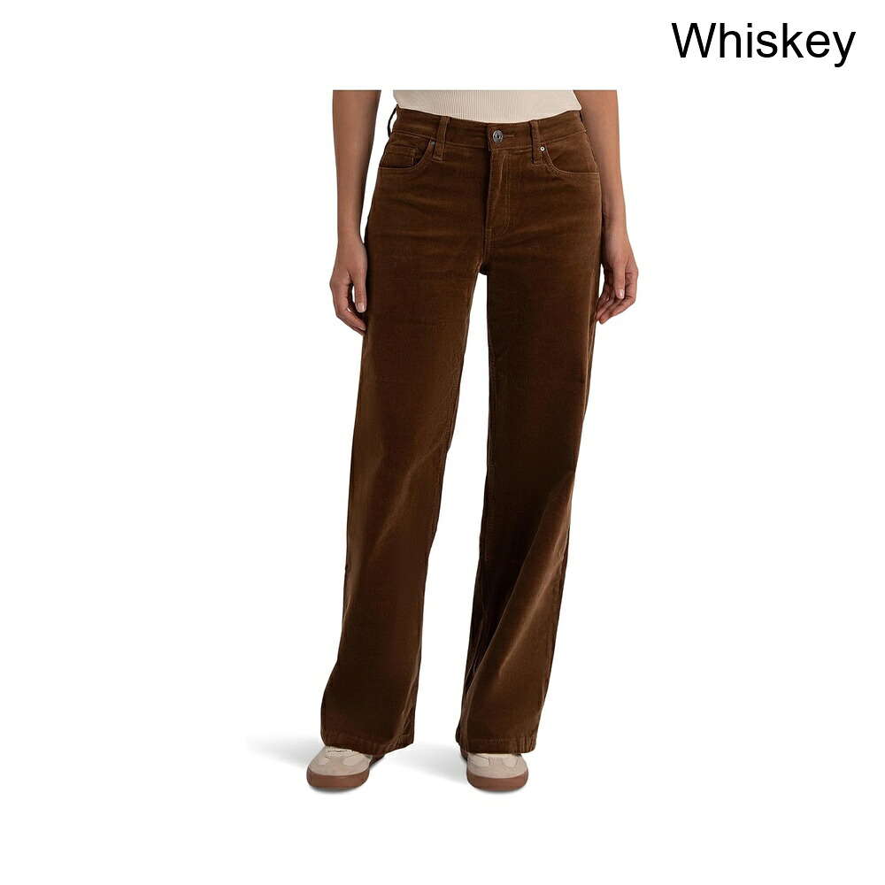 (取寄) カット フロム ザ クロス ウイスキーのハイライズワイドレッグクリーンヘムジーンズ kut from the kloth Jean Corduroy High-Rise Wide Leg｜ジェットラグ店