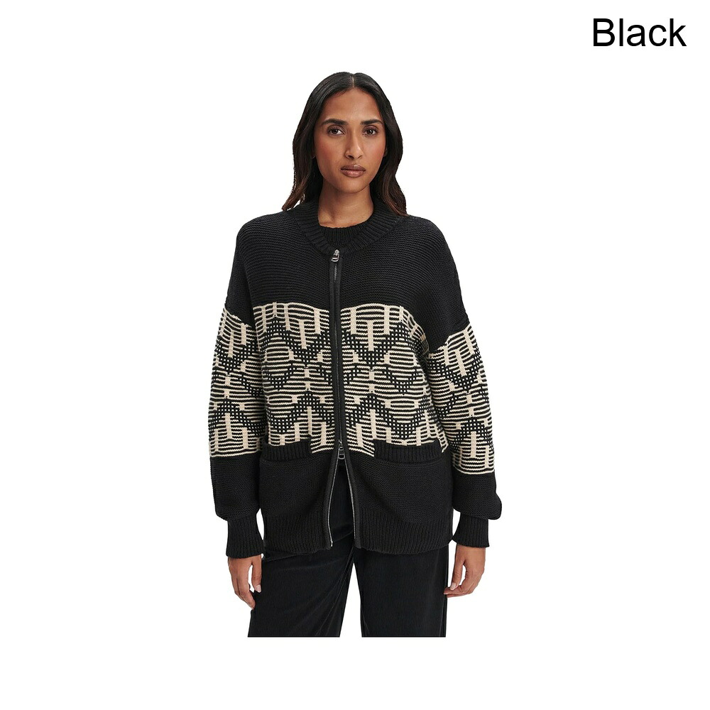 (取寄) ヴァーレイ リンネアフェアアイルニットジャケット varley Linnea Fairisle Knit Jacket｜ジェットラグ店