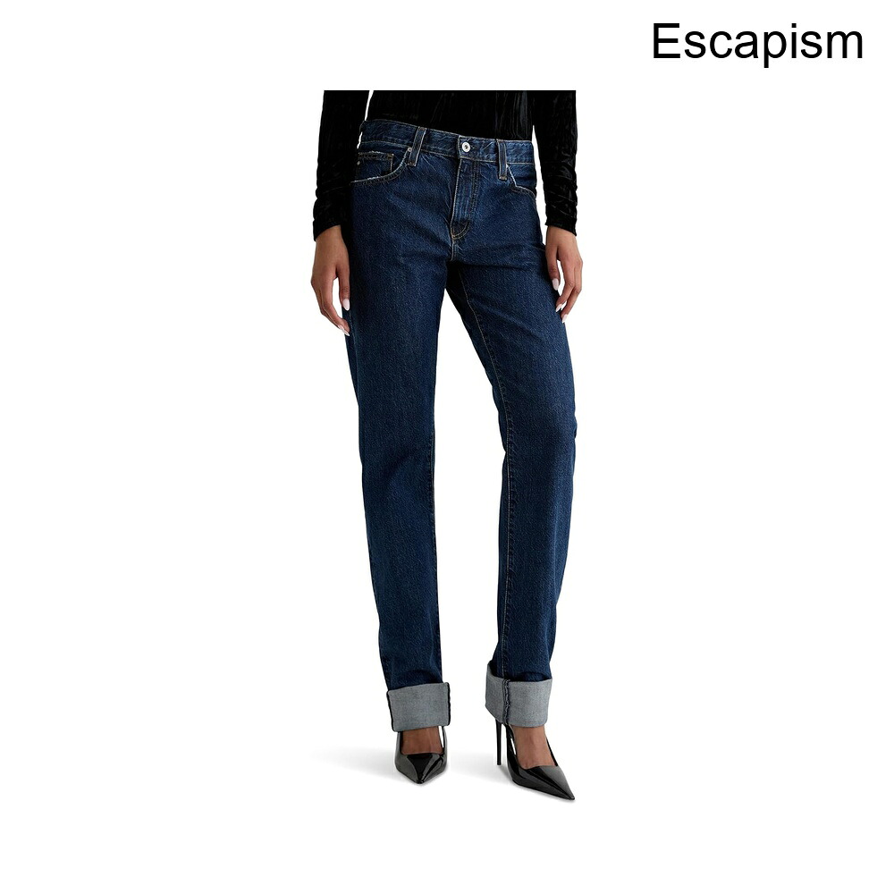 (取寄) エージー・ジーンズ ボーイフレンドミッドライズリラックスフィットインエスケイピズム ag jeans The Boyfriend Mid Rise Relaxed Fit In Escapism|ジェットラグ店