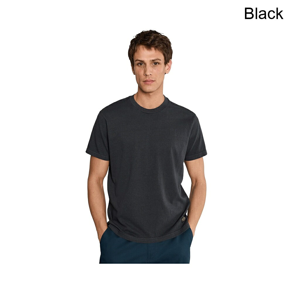 (取寄) rvca ミッドウェイトラベルショートスリーブ rvca Midweight Label Short Sleeve|ジェットラグ店