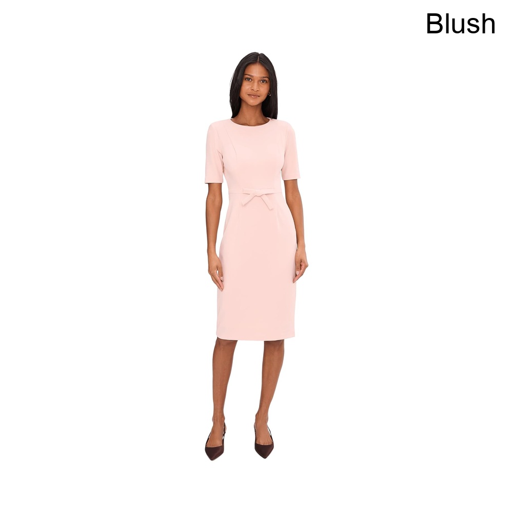 (取寄) アドリアナ・パペル ミニボウフロントシースドレス adrianna papell Mini Bow Front Sheath Dress|ジェットラグ店