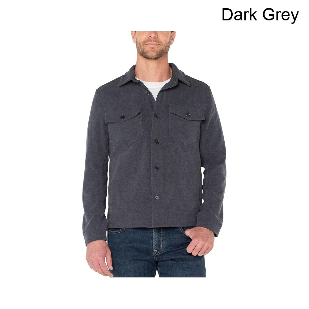 (取寄) リバプール・ロサンゼルス ニットコーデュロイオーバーシャツ liverpool los angeles Knit Corduroy Overshirt|ジェットラグ店