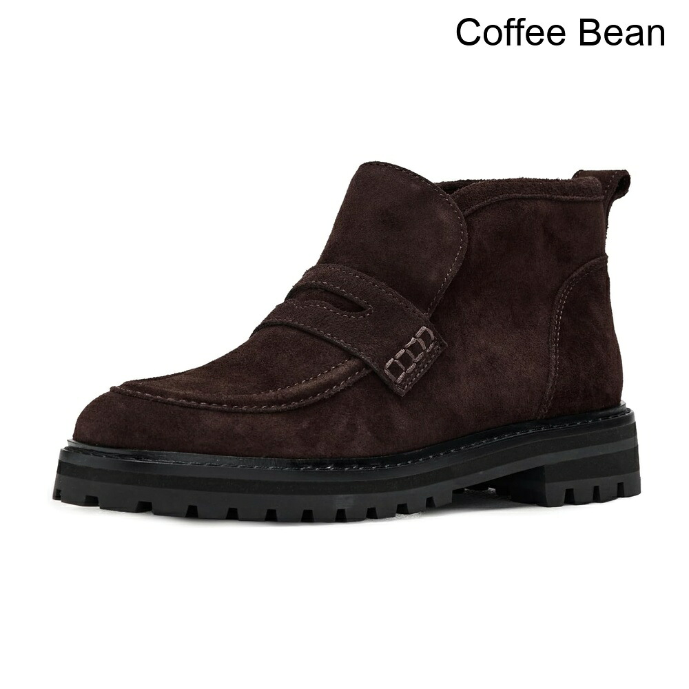 (取寄) メイドウェル ローリーラグローファーブーティー - スエード madewell Rory Lug Loafer Bootie - Suede|ジェットラグ店
