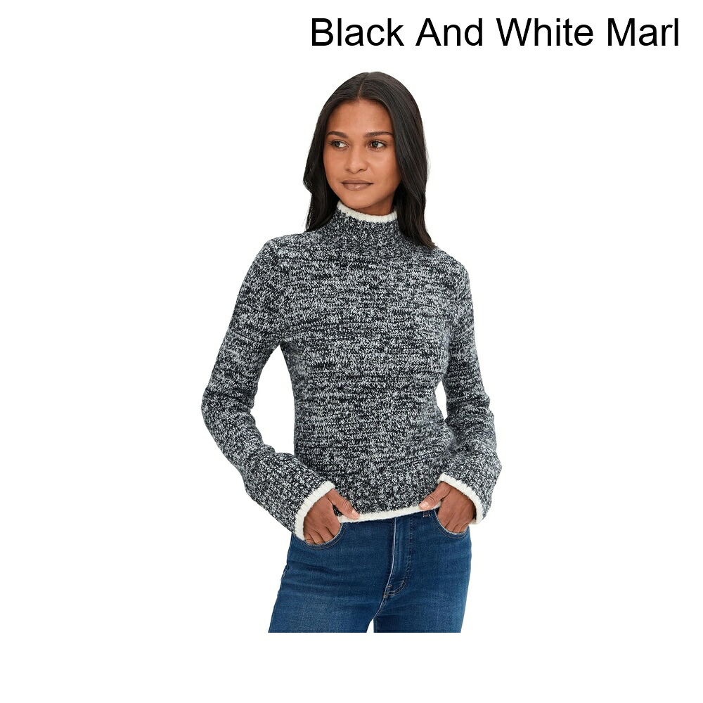 (取寄) メイドウェル マールコージーコットンネリータートルネック madewell Marl Cozy Cotton Nelly Mockneck｜ジェットラグ店