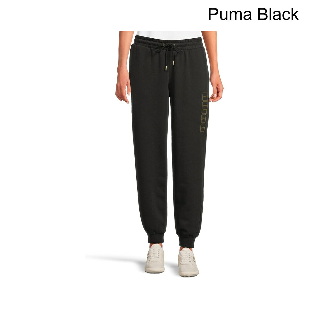 (取寄) プーマ マキシマルメタリックコンフォートフリーススウェットパンツ puma Maximal Metallic Comfort Fleece Sweatpants｜ジェットラグ店