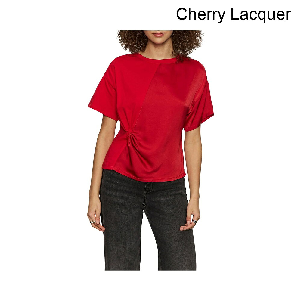 (取寄) サンクチュアリ サテンミックスTシャツ sanctuary Satin Mix Tee|ジェットラグ店