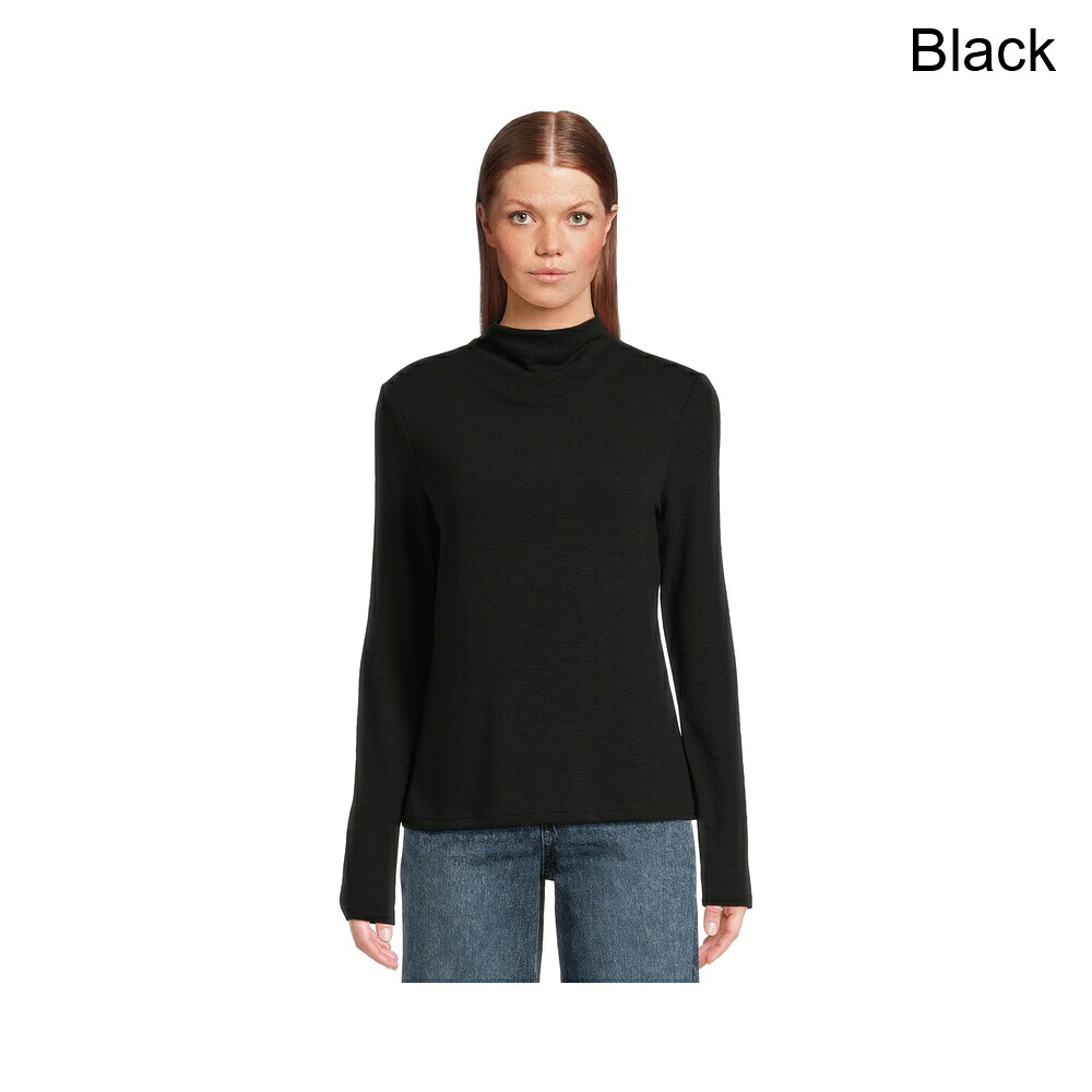 (取寄) マイケル・スターズ ファラモックネックトップ michael stars Farrah Mock Neck Top｜ジェットラグ店