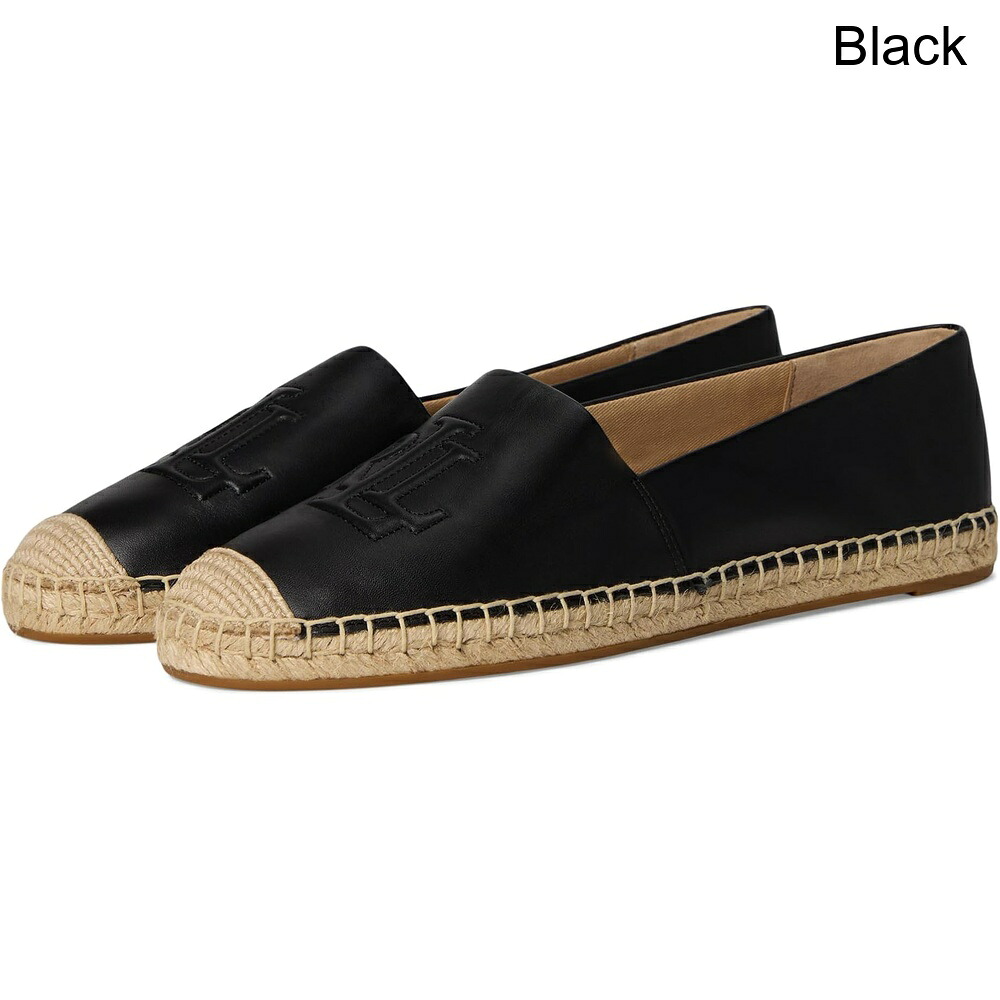 (取寄) ラルフ・ローレン カメリンナッパレザーエスパドリーユ lauren ralph lauren Cameryn Nappa Leather Espadrille｜ジェットラグ店
