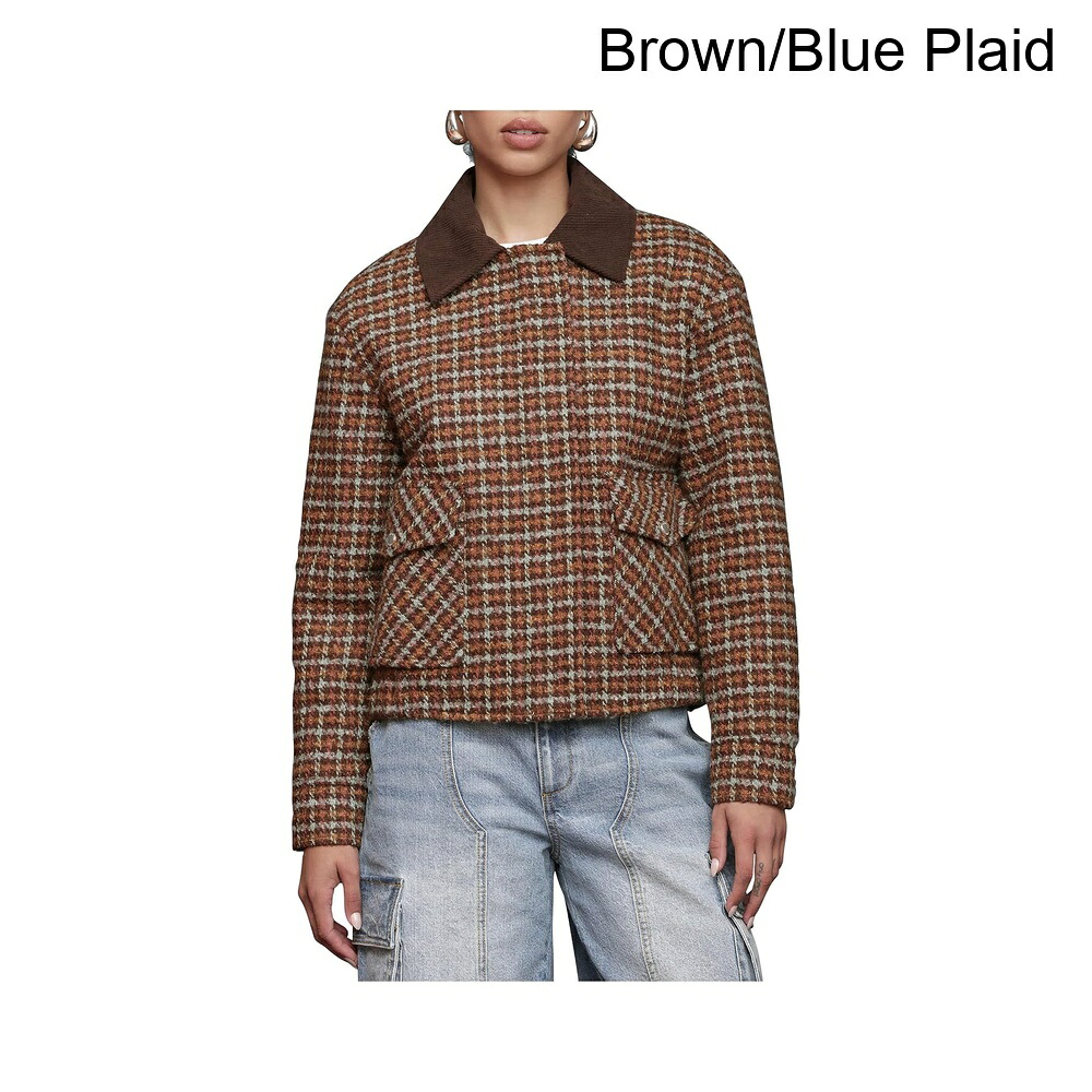 (取寄) アヴェック・レ・フィーユ オーバーサイズツイードボンバージャケット avec les filles Oversized Tweed Bomber Jacket｜ジェットラグ店
